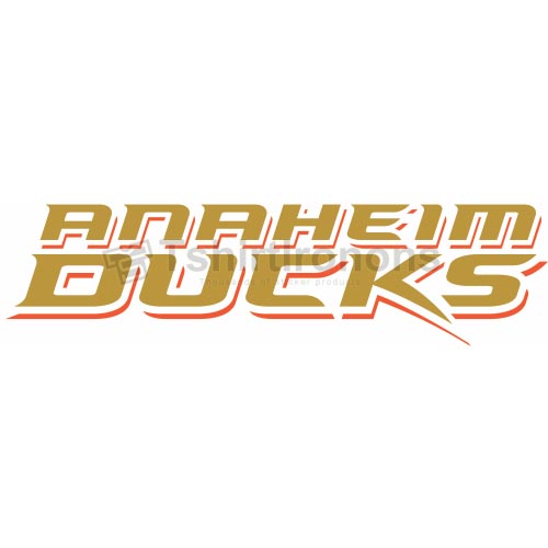 Anaheim Ducks T-shirts Iron On Transfers N51 - Click Image to Close